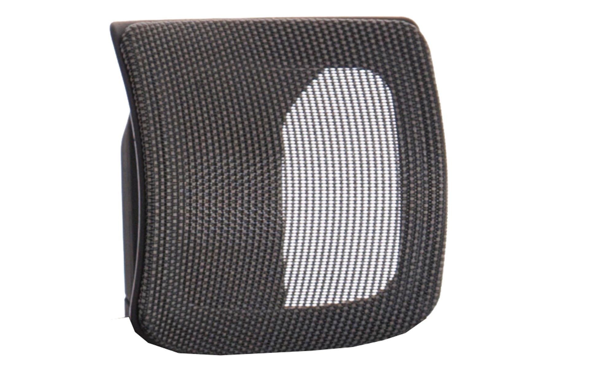Zure Black Shell Charcoal Mesh Headrest