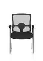 Portland Visitor (Straight Leg) Black Fabric Black Mesh Back With Arms