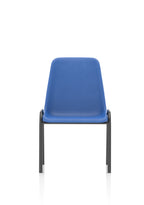 Polly Stacking Visitor Chair Blue Polypropylene (MOQ of 4 - Priced Individually)