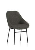 Hepscott Bistro Stool Charcoal