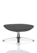 Etta Dark Grey Cashmere Footstool