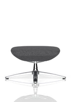 Etta Dark Grey Cashmere Footstool