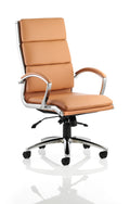 Classic Executive Chair High Back Tan