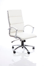Classic Executive Chair High Back White