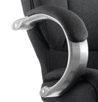 Galloway Executive Chair With Arms Black Fabric