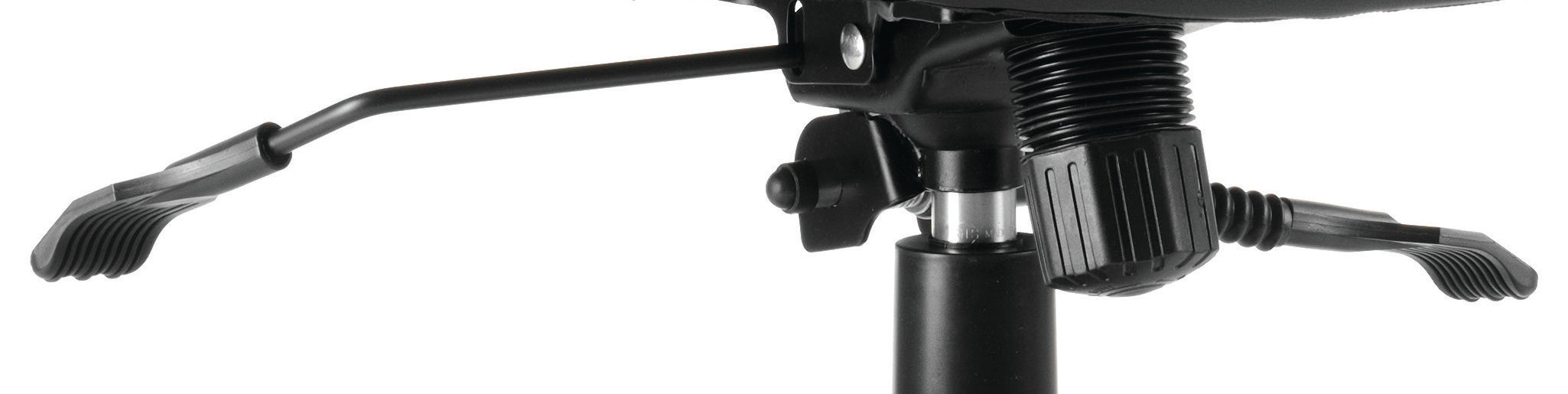Moore Executive Chair Black Fabric With Arms