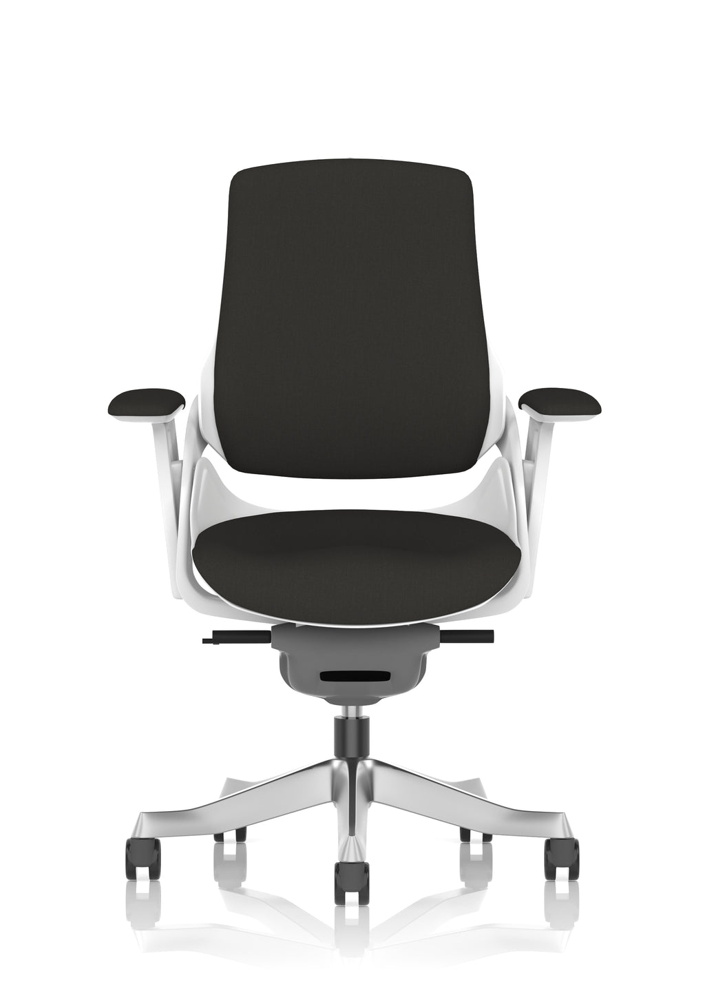 Zure White Shell Black Fabric
