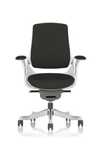 Zure White Shell Black Fabric