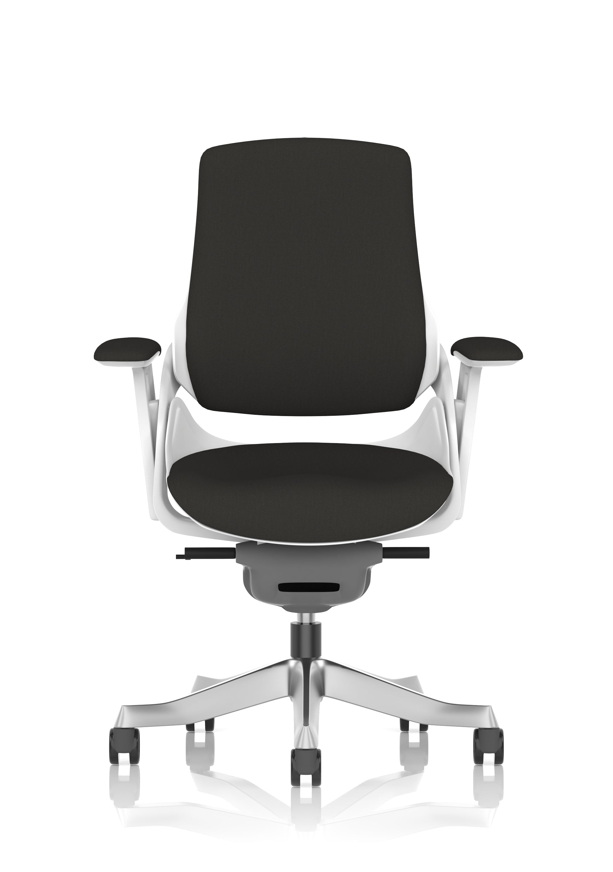 Zure White Shell Black Fabric