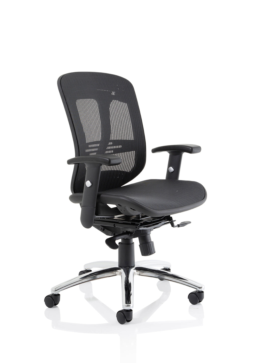 Mirage II Executive Chair Black Mesh With Arms