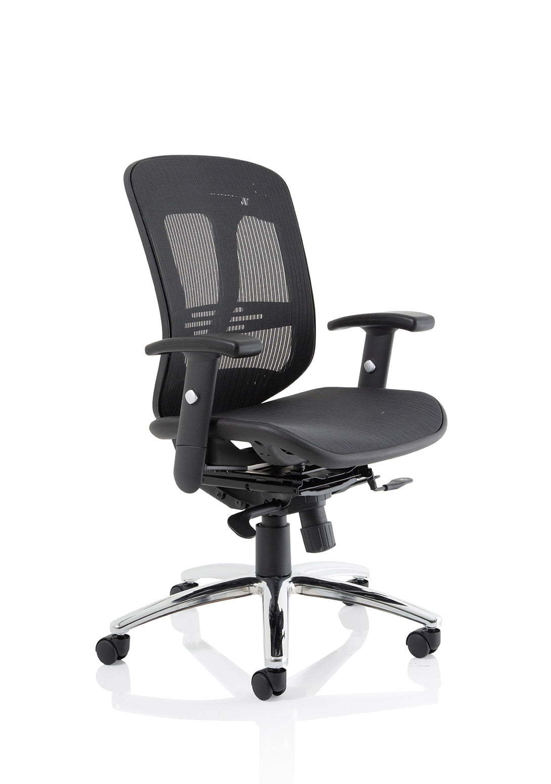 Mirage II Executive Chair Black Mesh With Arms