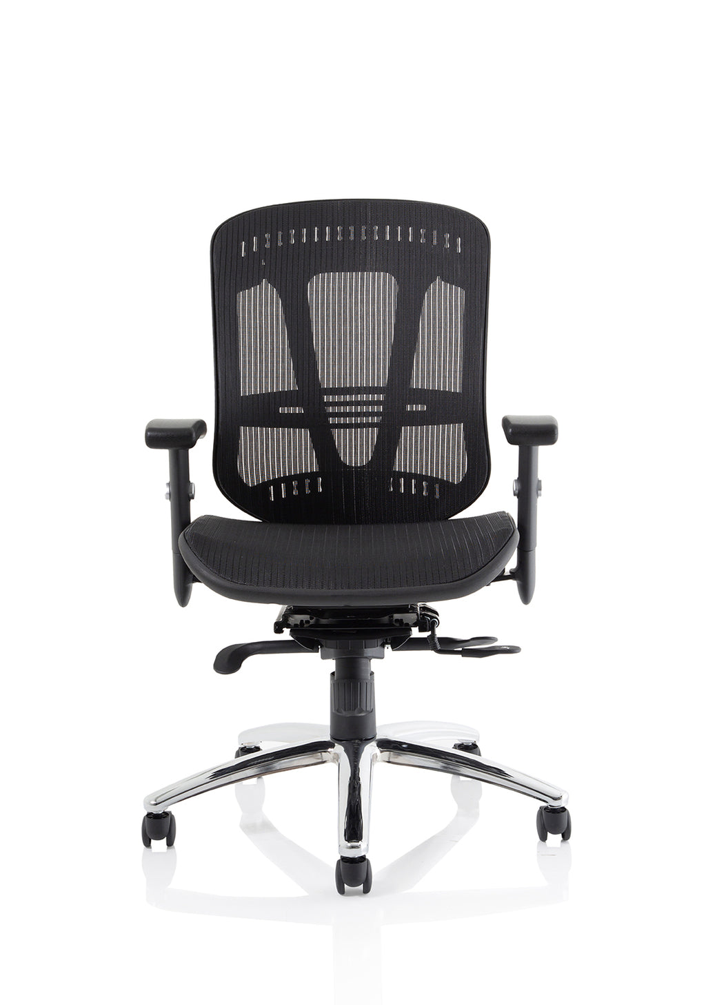 Mirage II Executive Chair Black Mesh With Arms