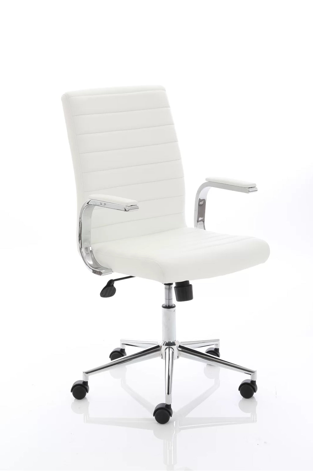 Ezra Executive White Leather