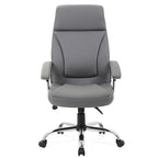 Penza Executive Grey Leather Chair