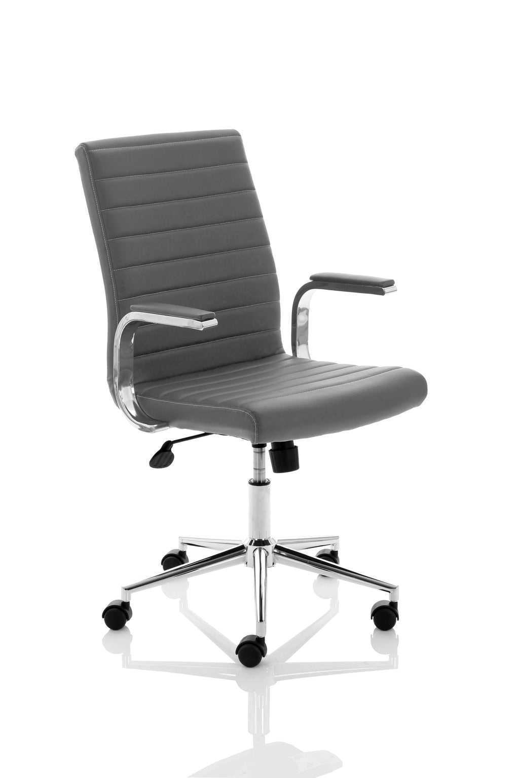Ezra Executive Grey Leather