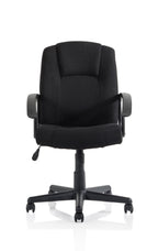 Bella Executive Managers Chair Black Fabric