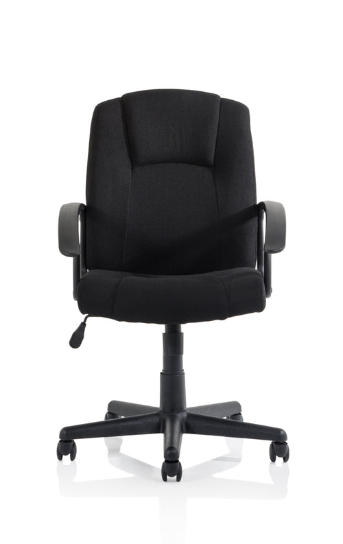 Bella Executive Managers Chair Black Fabric