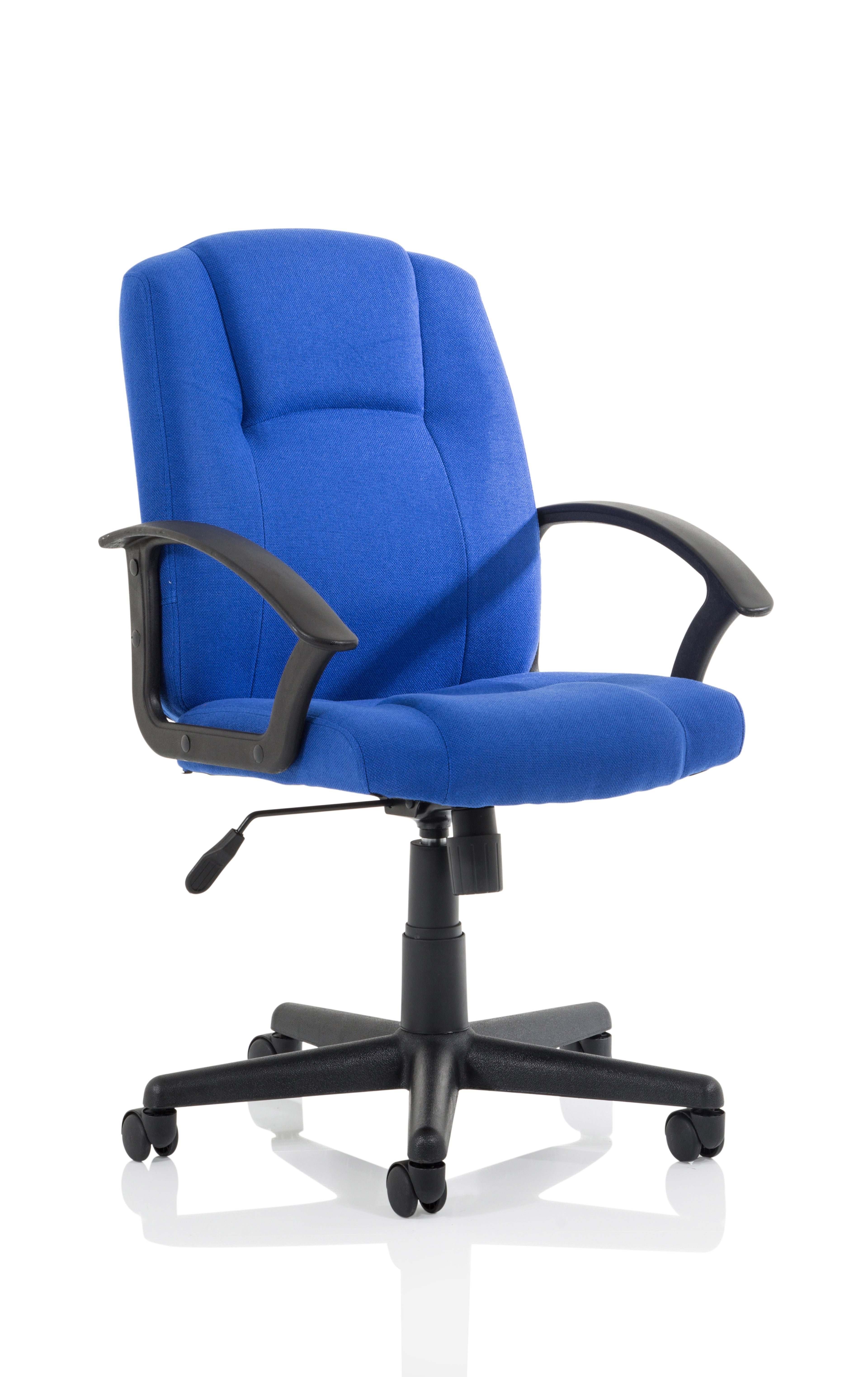 Bella Executive Managers Chair Blue fabric