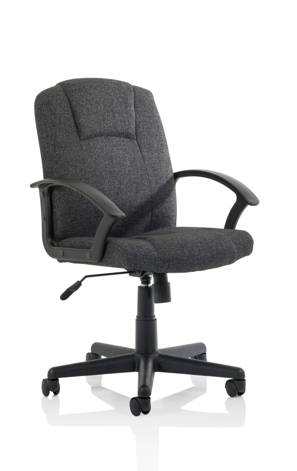 Bella Executive Managers Chair Charcoal Fabric