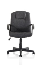 Bella Executive Managers Chair Charcoal Fabric