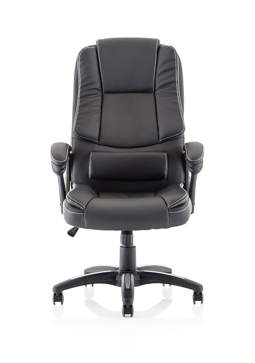 Dakota High Back Black Leather Look Chair