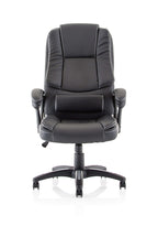 Dakota High Back Black Leather Look Chair
