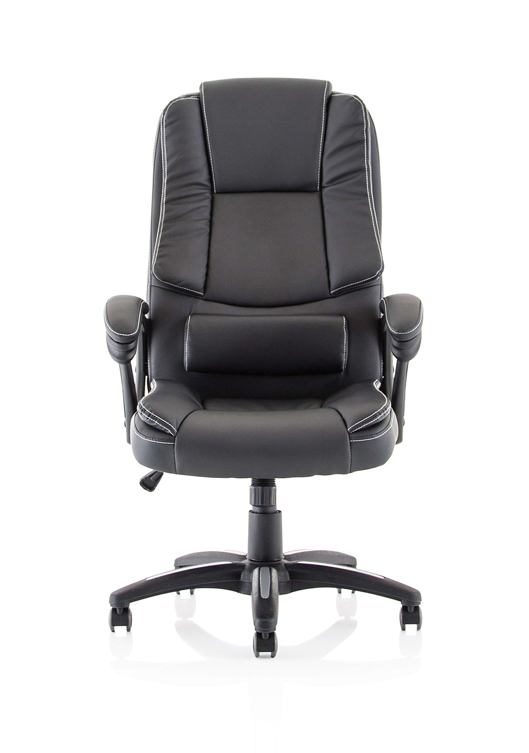 Dakota High Back Black Leather Look Chair