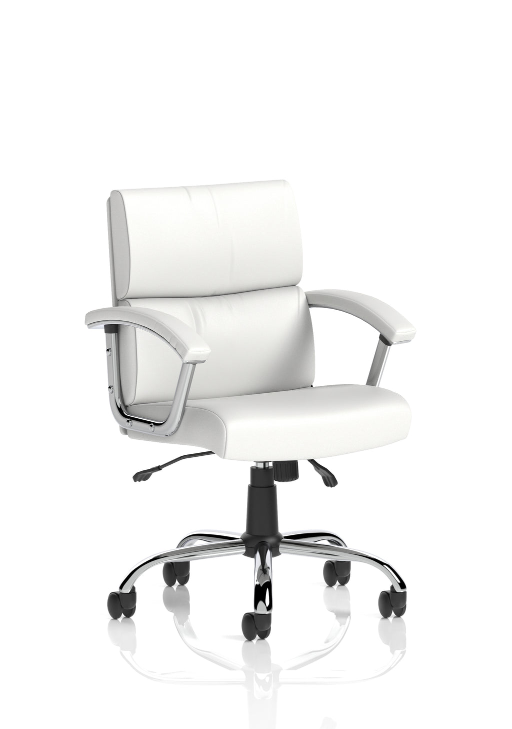 Desire Medium Executive Chair With Arms White
