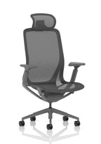 Lumo Executive Chair Shadow Grey with Headrest