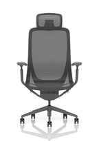 Lumo Executive Chair Shadow Grey with Headrest