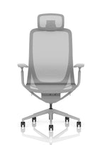 Lumo Executive Chair Halo Grey with Headrest