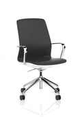 Mara Black PU White Shell Executive