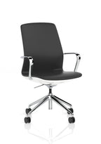 Mara Black PU White Shell Executive