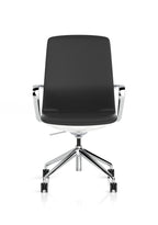 Mara Black PU White Shell Executive