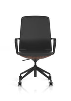 Mara Black PU Wood Shell Executive