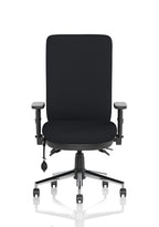 Chiro High Back With Height Adjustable And Folding Arms Black