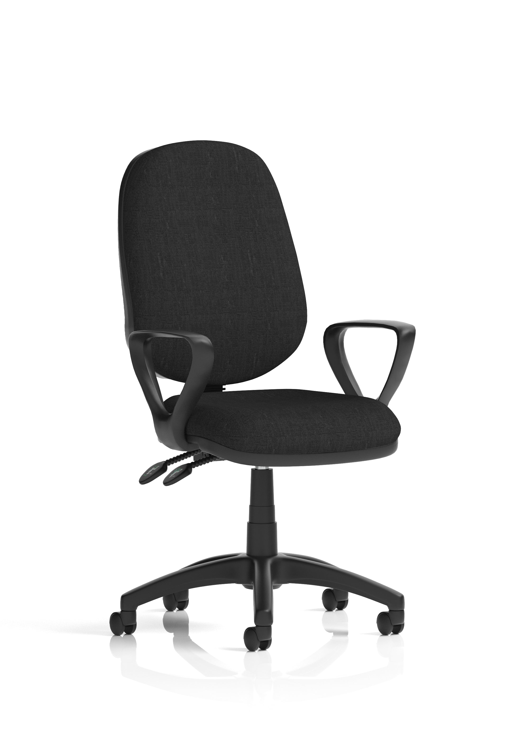 Eclipse Plus II Ergonomic Chair (Loop Arms) Black