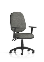 Eclipse Plus II Ergonomic Chair (Adjustable Arms) Charcoal