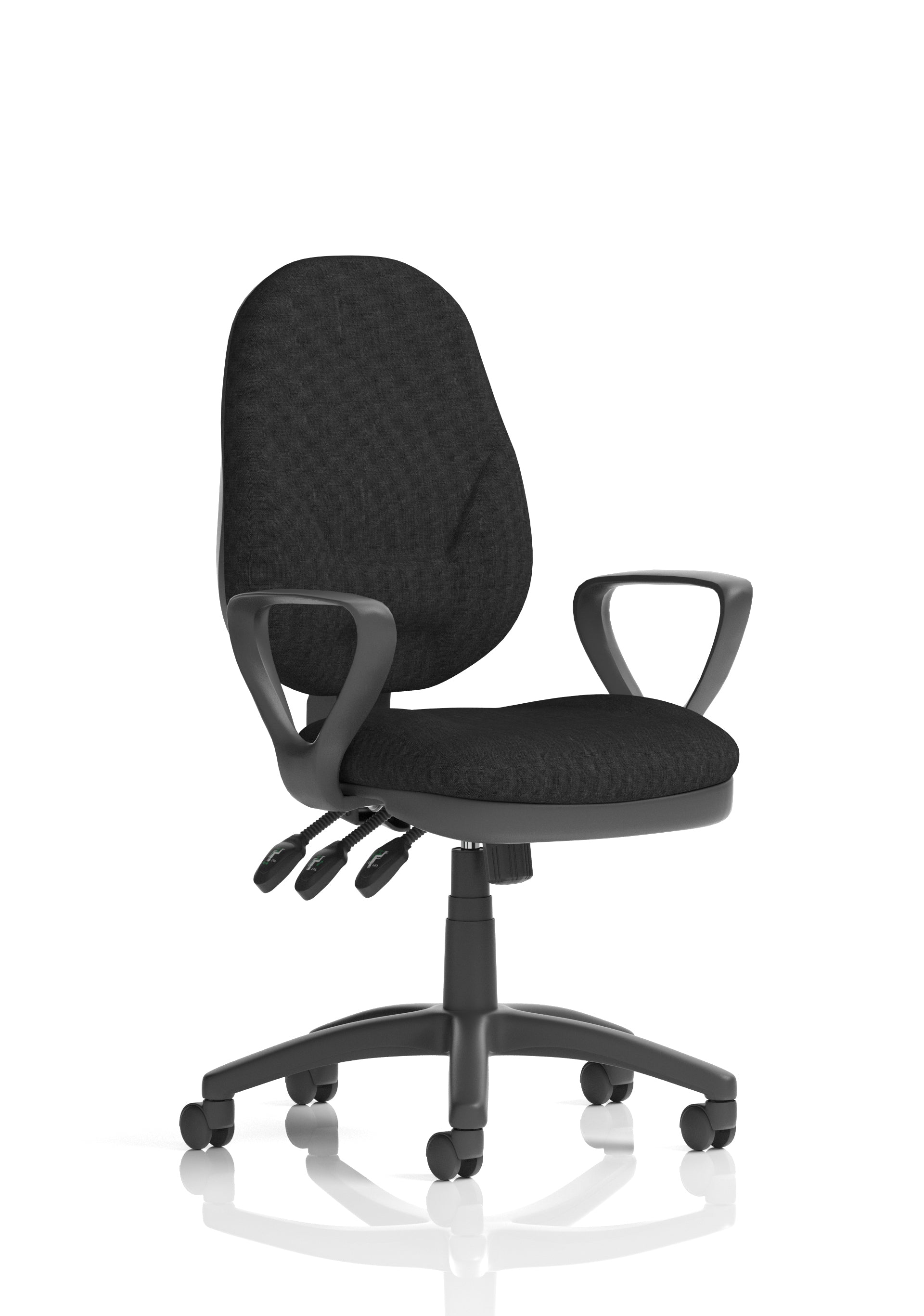 Eclipse Plus XL Ergonomic Chair (Loop Arms) Black