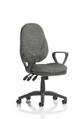 Eclipse Plus XL Ergonomic Chair (Loop Arms) Charcoal
