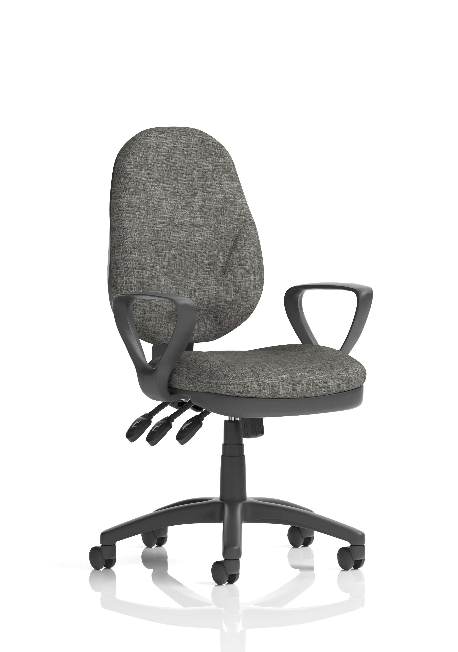 Eclipse Plus XL Ergonomic Chair (Loop Arms) Charcoal