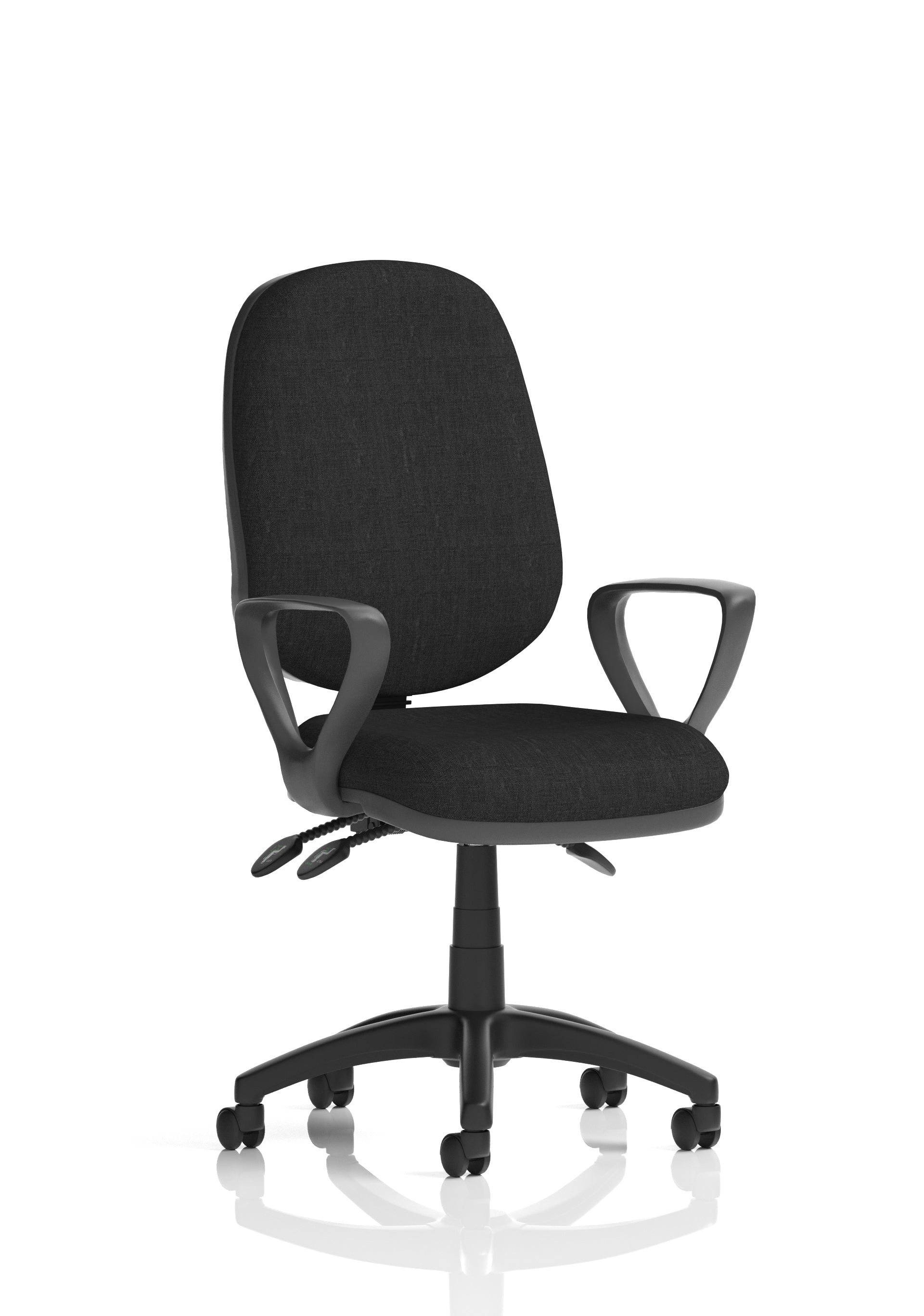 Eclipse Plus III Ergonomic Chair (Loop Arms) Black