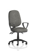 Eclipse Plus III Ergonomic Chair (Loop Arms) Charcoal
