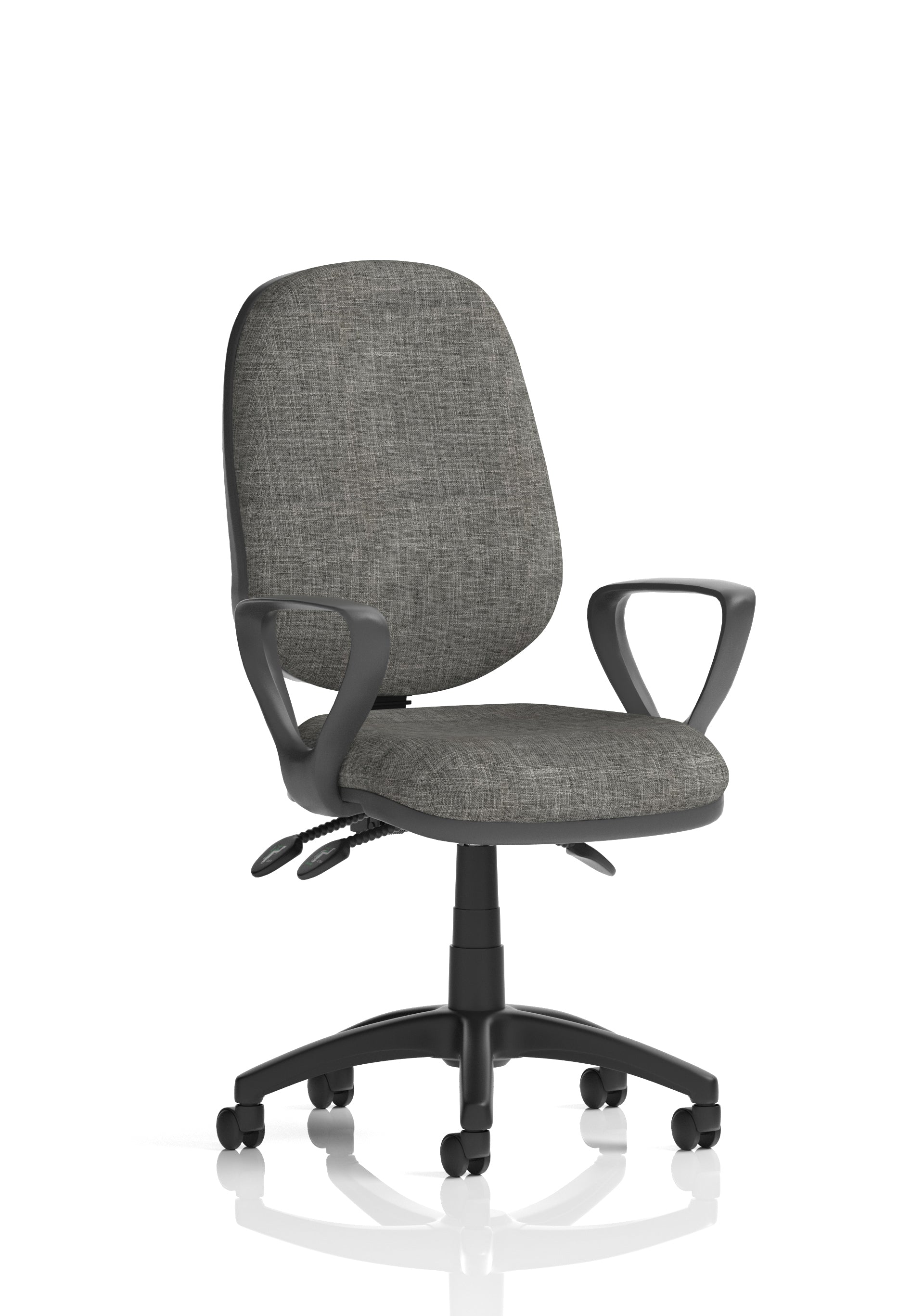 Eclipse Plus III Ergonomic Chair (Loop Arms) Charcoal