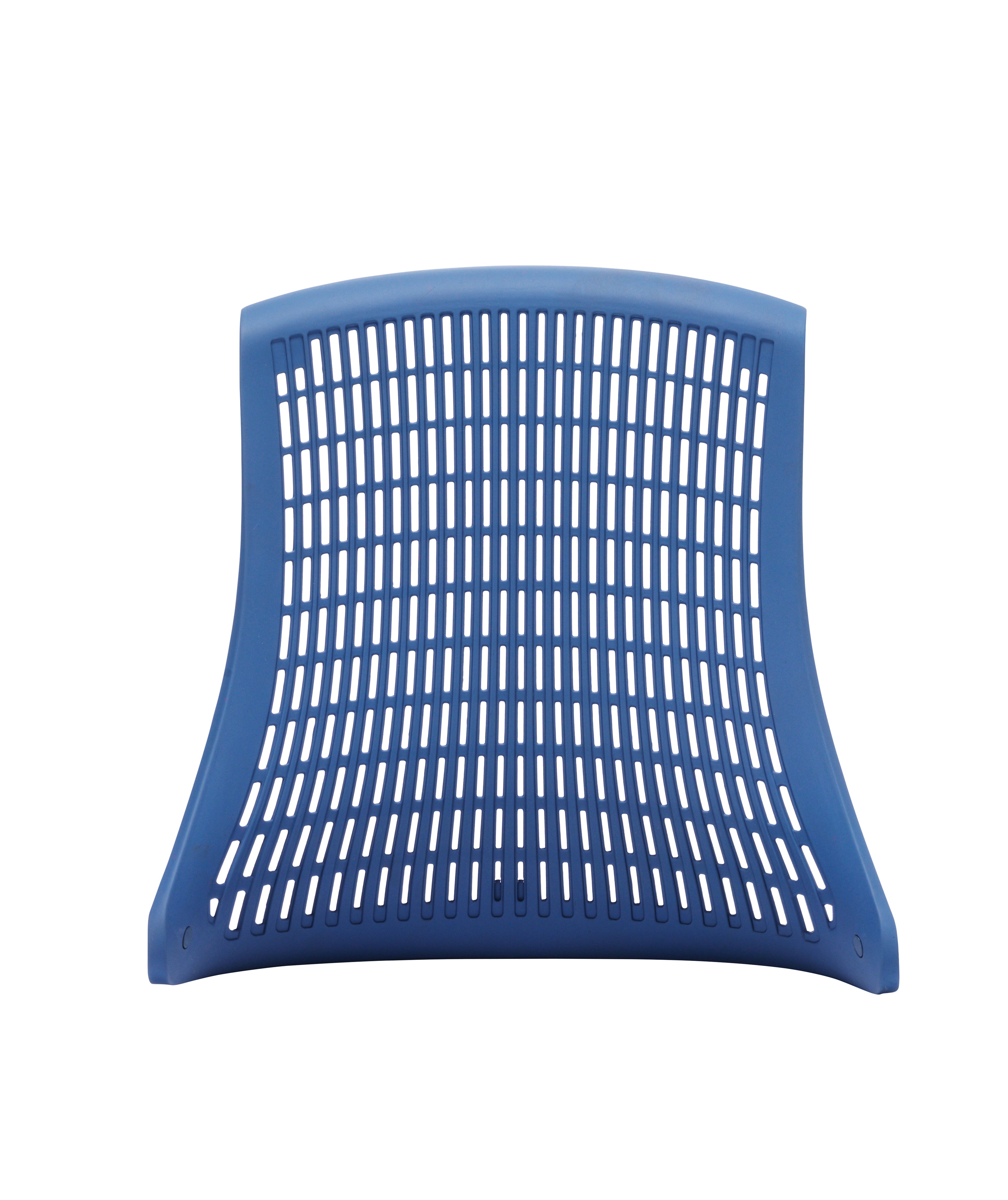 Flex Task Operator Chair Black Frame Black Fabric Seat (With Headrest) Blue Back