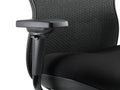 Stealth Shadow Ergo Posture Chair Black Airmesh Seat And Mesh Back With Arms And Headrest
