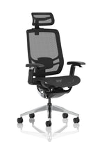Ergo Click Mesh Back (With Headrest) Black Mesh Seat