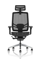 Ergo Click Mesh Back (With Headrest) Black Mesh Seat