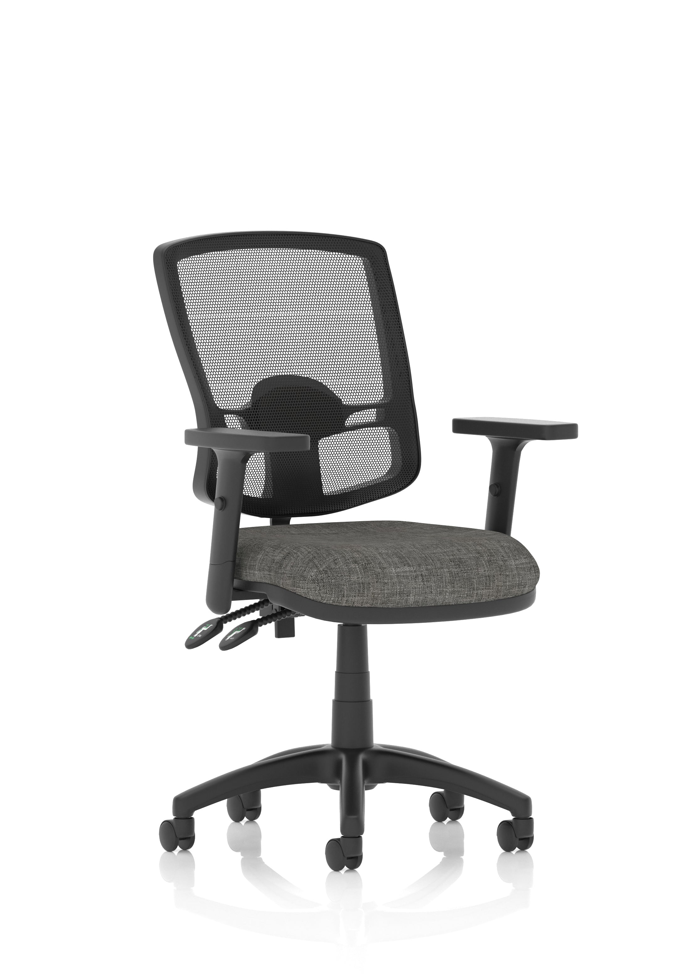 Eclipse Plus II Deluxe Mesh Ergonomic Chair (Adjustable Arms) Charcoal