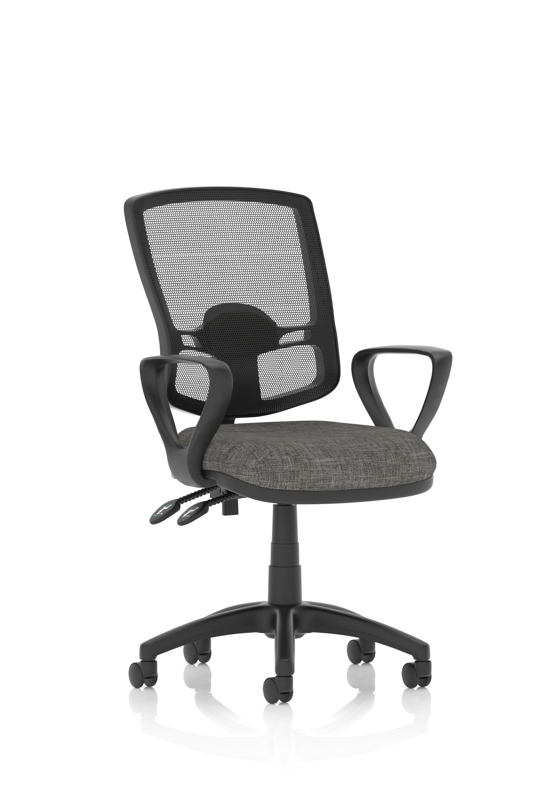 Eclipse Plus II Deluxe Mesh Ergonomic Chair (Loop Arms) Charcoal